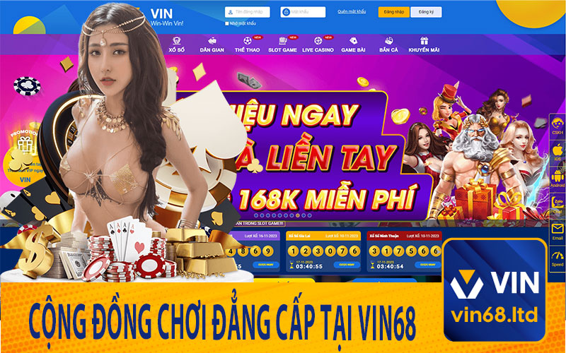 Cộng Đồng Chơi Đẳng Cấp Tại Vin68
