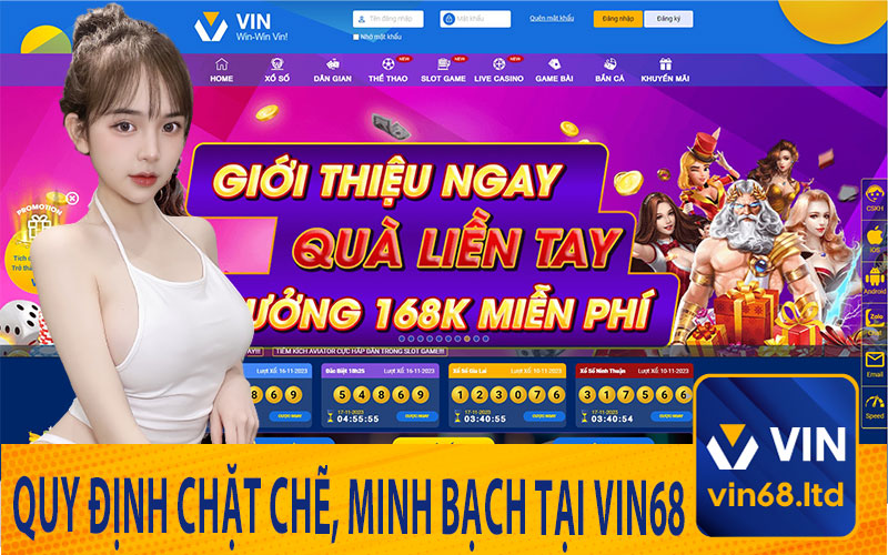 Quy Định Chặt Chẽ, Minh Bạch Tại Vin68