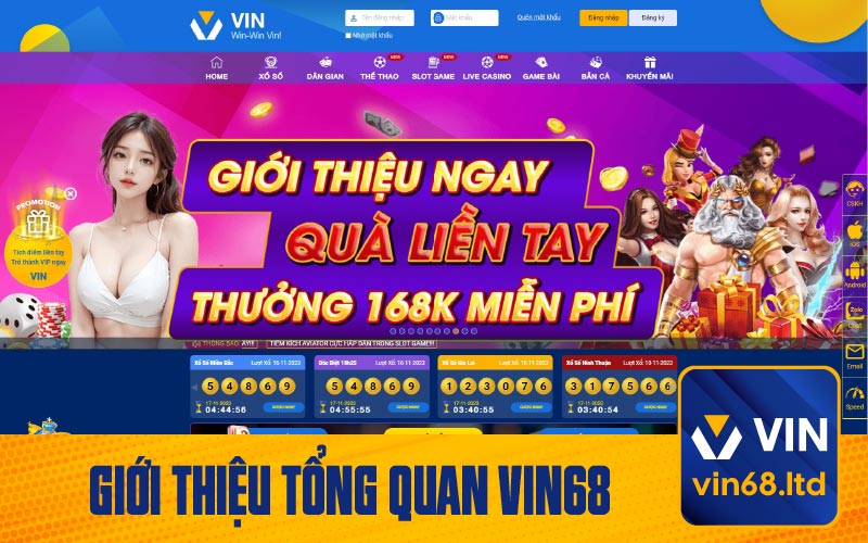 Giới Thiệu Tổng Quan Vin68