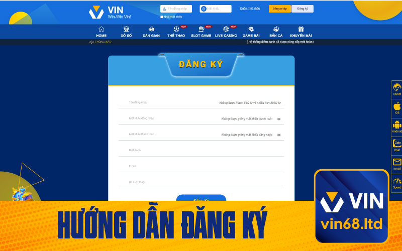Hướng Dẫn Đăng Ký