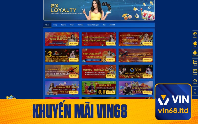 Khuyến Mãi Vin68